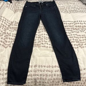 Good American good legs broken zipper jeans